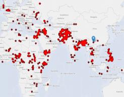 恐怖袭击事件可视化分析系统