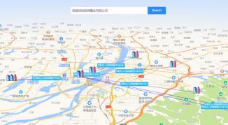 基于高德地图的招聘企业网络数据可视化展示