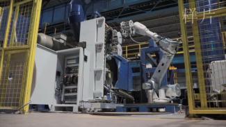 基于机器视觉全自动砂轮片在线更换装置