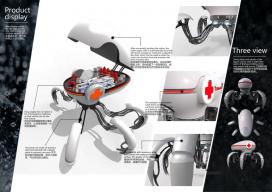 地震生命探测机器人