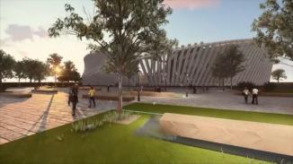 岸——汉中市天汉大剧院周边景观设计