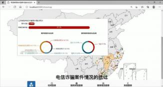 电信网络诈骗案例信息交互可视化展示