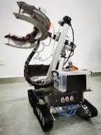 行道树喷白机器人