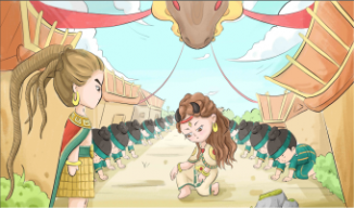 《牛虎铜案-爱的守护》-绘本创作